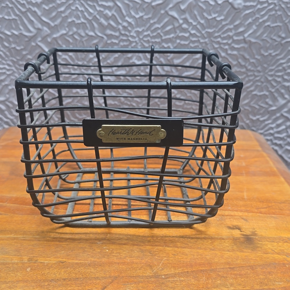 HEARTH AND HAND with Magnolia Small Wire Basket - Sold As Set Of 3